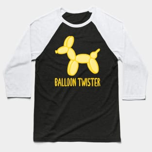 Balloon Twister! (Yellow) Baseball T-Shirt